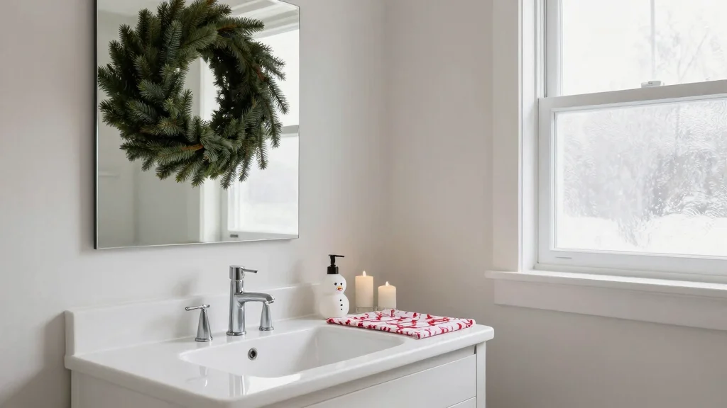 10 Christmas Bathroom Decor Ideas for Subtle Festive Style