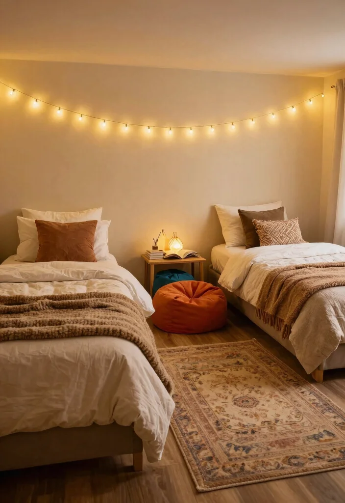 10 Shared Sister Bedroom Ideas That Feel Balanced 4. Cozy Twin Bedroom Ideas 0