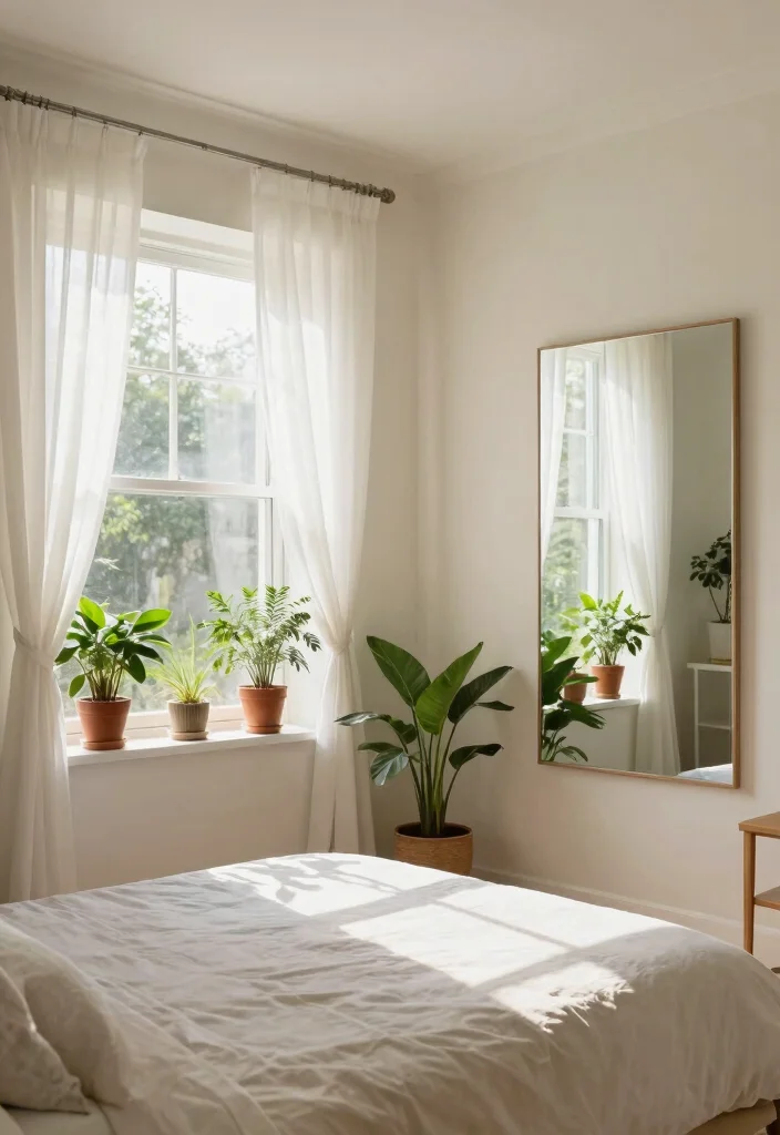 10 Simple Bedroom Ideas for Small Spaces on a Budget 5. Maximize Natural Light 0