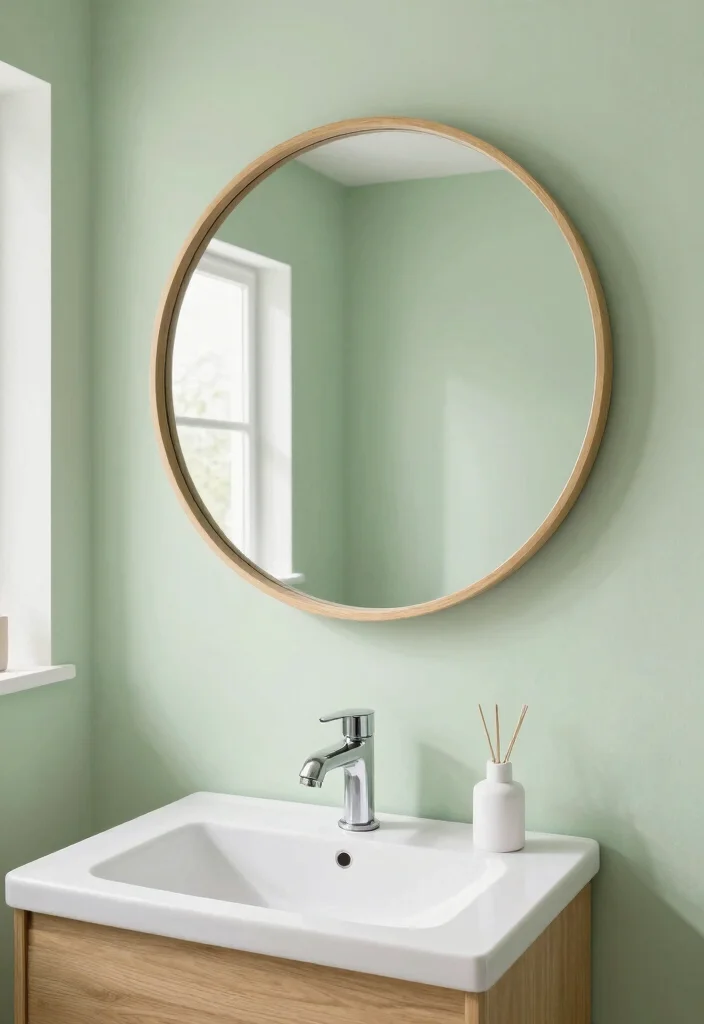 10 Small Bathroom Decorating Ideas That Feel Fresh and Open 14 10 Small Bathroom Decorating Ideas That Feel Fresh and Open 4. Add Mirrors to Enhance Light and Space 0