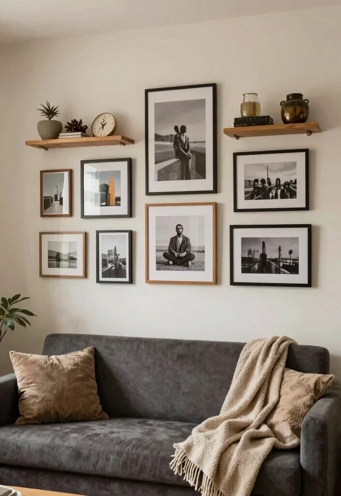 10 Small Cozy Living Room Ideas That Feel Inviting 9. Personal Touches 0