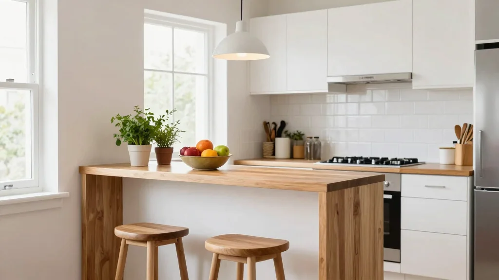 10 Small Kitchen Breakfast Bar Ideas That Save Space