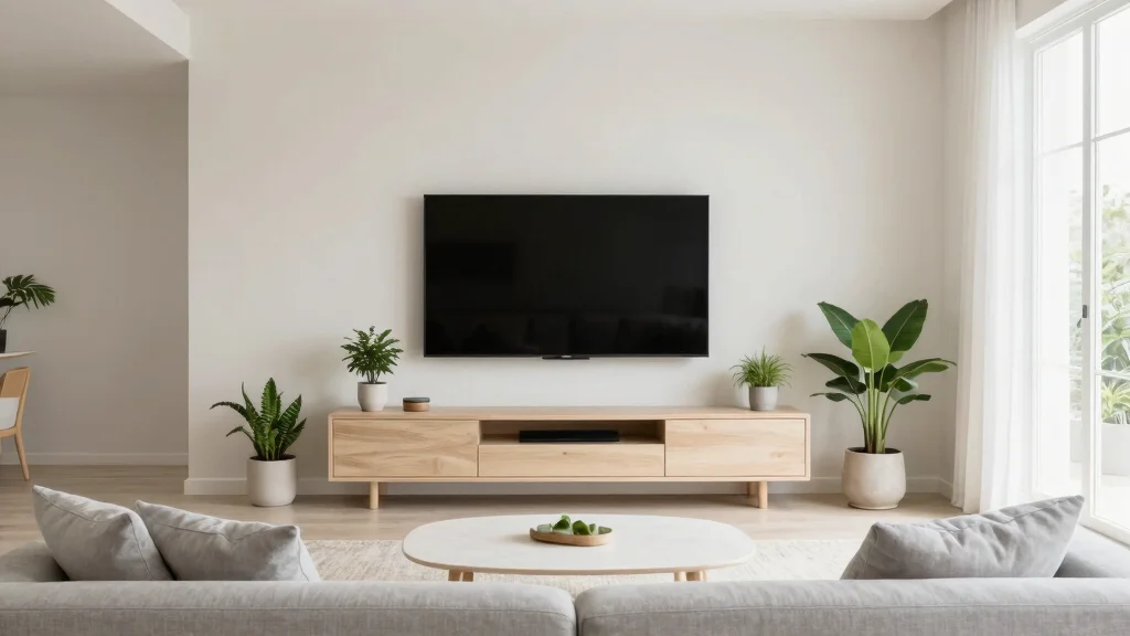 10 Small Living Room TV Wall Ideas with Clean Layout