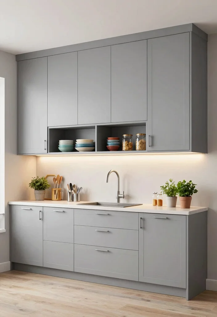 10 Small Narrow Kitchen Ideas That Improve Flow 1 10 Small Narrow Kitchen Ideas That Improve Flow 1. Vertical Cabinets for Maximum Storage 0