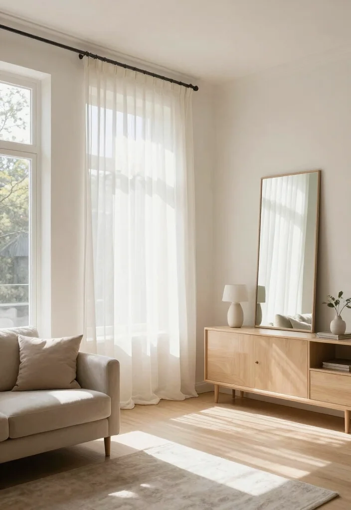 10 Small Narrow Living Room Ideas That Feel Open 8. Maximize Natural Light 0