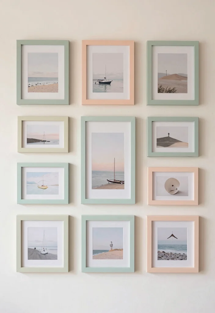 12 Aesthetic Bedroom Picture Wall Ideas with Personal Style 61 12 Aesthetic Bedroom Picture Wall Ideas with Personal Style 11. Harmonious Color Palette 0