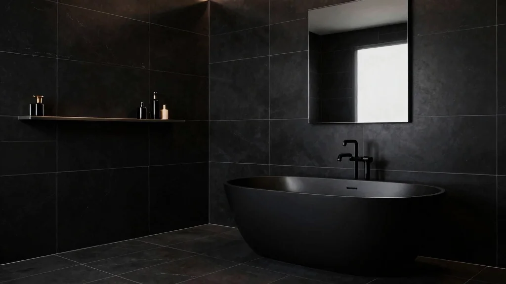 12 All Black Bathroom Ideas for a Bold Modern Statement