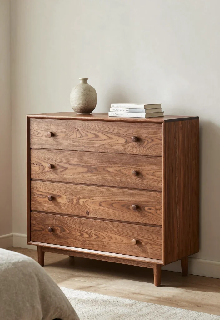 12 Bedroom Dresser Ideas for Storage and Style 10. Textured Dresser Surfaces 0