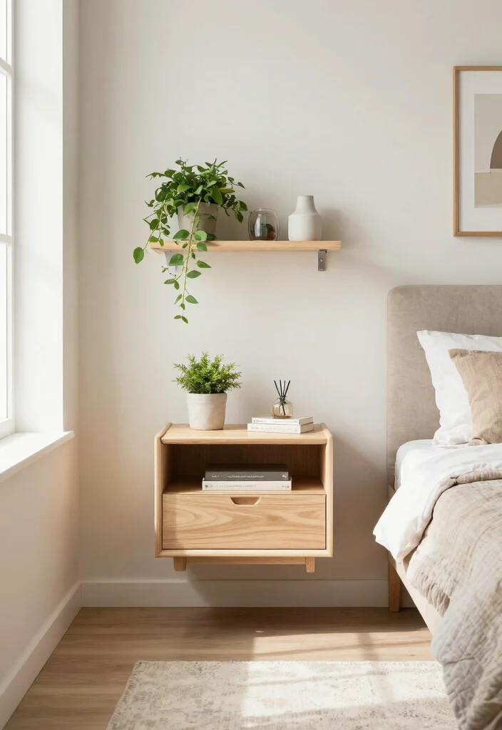 12 Bedroom Ideas for Small Rooms with Smart Layouts 1 12 Bedroom Ideas for Small Rooms with Smart Layouts 1. Floating Furniture 0