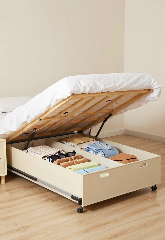 12 Bedroom Ideas for Small Rooms with Smart Layouts 40 12 Bedroom Ideas for Small Rooms with Smart Layouts 10. Utilize Under Bed Space 0