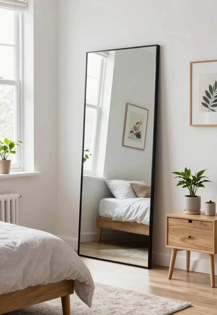 12 Bedroom Ideas for Small Rooms with Smart Layouts 4 12 Bedroom Ideas for Small Rooms with Smart Layouts 4. Mirrors to Enhance Space 0