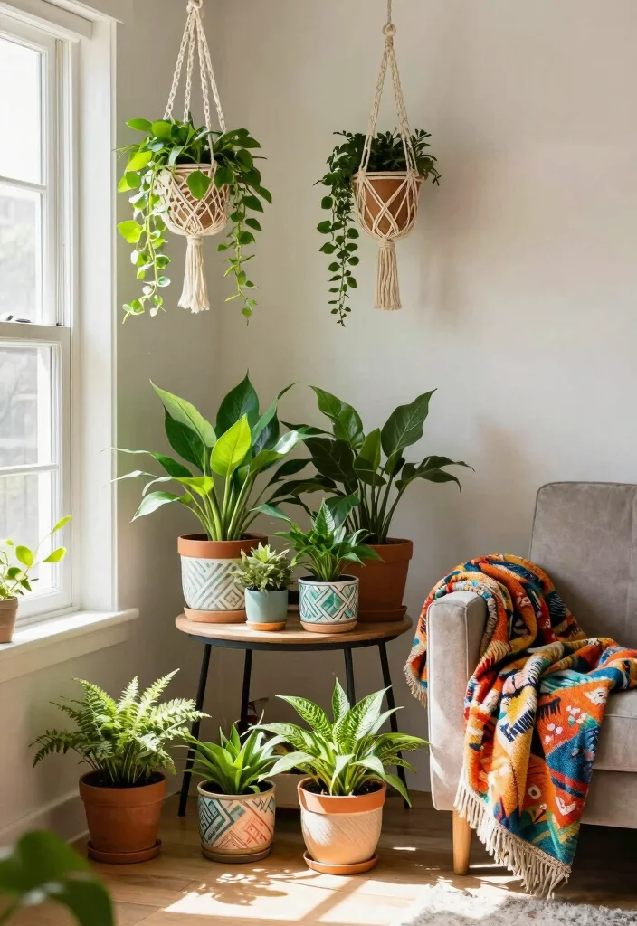 12 Bedroom Lounge Area Ideas for Relaxing Corners 37 12 Bedroom Lounge Area Ideas for Relaxing Corners 7. Incorporating Indoor Plants for Freshness 0