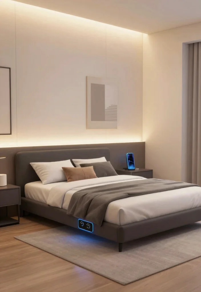 12 Bloxburg Bedroom Ideas for Modern House Builds 41 12 Bloxburg Bedroom Ideas for Modern House Builds 11. Smart Tech Bedroom 0