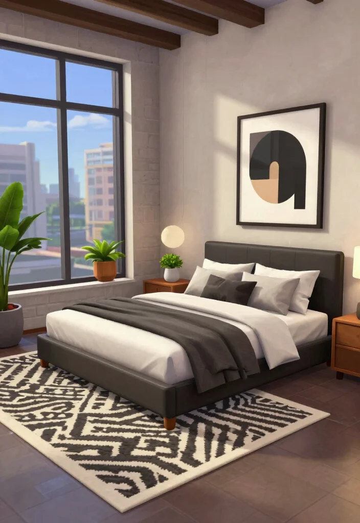 12 Bloxburg Bedroom Ideas for Modern House Builds 28 12 Bloxburg Bedroom Ideas for Modern House Builds 8. Urban Loft 0