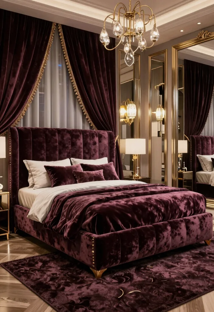 12 Bloxburg Bedroom Ideas for Modern House Builds 29 12 Bloxburg Bedroom Ideas for Modern House Builds 9. Elegant Glam 0