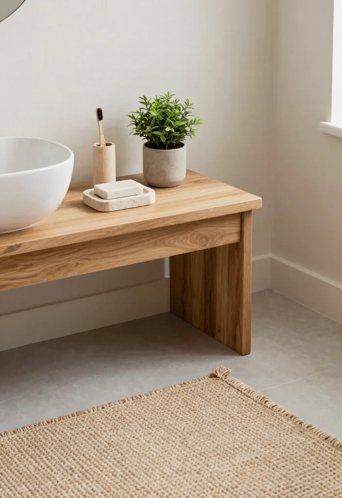 12 Budget Friendly Small Bathroom Decor Ideas That Work 27 12 Budget Friendly Small Bathroom Decor Ideas That Work 7. Minimalist Bathroom Accessories 0