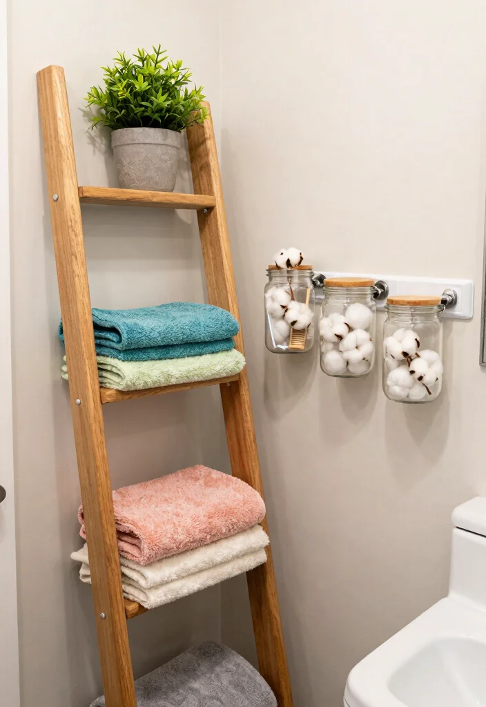 12 Camper Bathroom Ideas with Clever Space Solutions 13 12 Camper Bathroom Ideas with Clever Space Solutions 3. DIY Storage Solutions 0