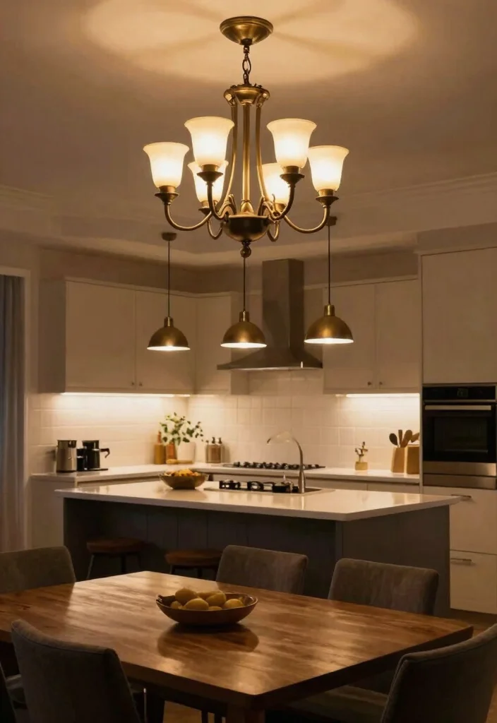 12 Dark Kitchen Ideas with Bold Sophisticated Style 51 12 Dark Kitchen Ideas with Bold Sophisticated Style 11. Unique Lighting Fixtures 0 1