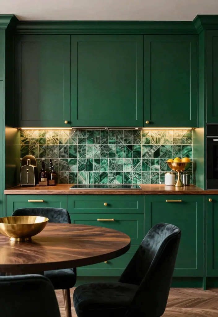 12 Dark Kitchen Ideas with Bold Sophisticated Style 2 12 Dark Kitchen Ideas with Bold Sophisticated Style 2. Deep Emerald Dreams 0 1