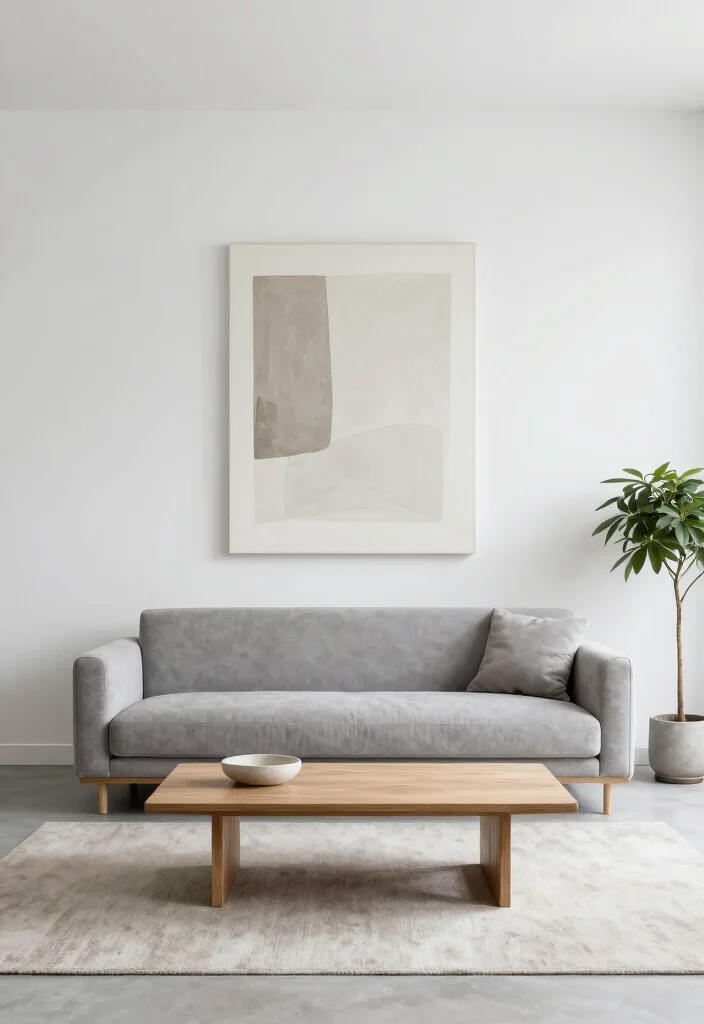 12 Front Living Room Ideas for a Welcoming Layout 3. Minimalist Design for a Clean Look 0