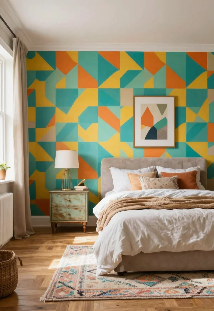 12 Fun Bedroom Ideas with Color and Personality 1 12 Fun Bedroom Ideas with Color and Personality 1. Bold Accent Walls 0
