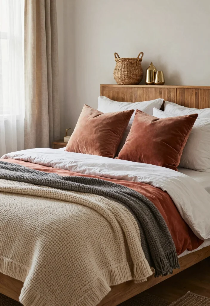 12 Fun Bedroom Ideas with Color and Personality 49 12 Fun Bedroom Ideas with Color and Personality 9. Layered Textures 0