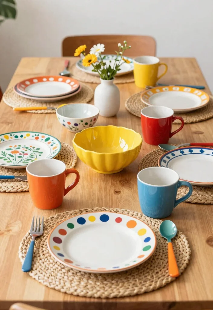 12 Fun Kitchen Ideas with Playful Personality 14 12 Fun Kitchen Ideas with Playful Personality 4. Fun Tableware 0