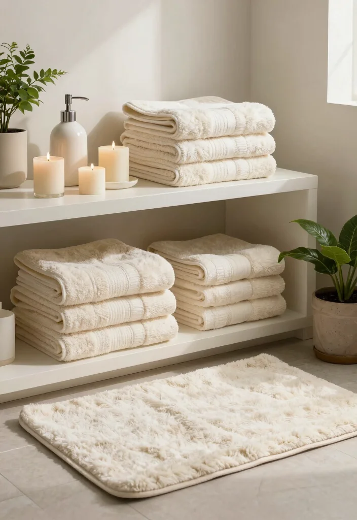 12 Ivory Bathroom Ideas for a Soft Neutral Palette 23 12 Ivory Bathroom Ideas for a Soft Neutral Palette 3. Elegant Ivory Accents 0