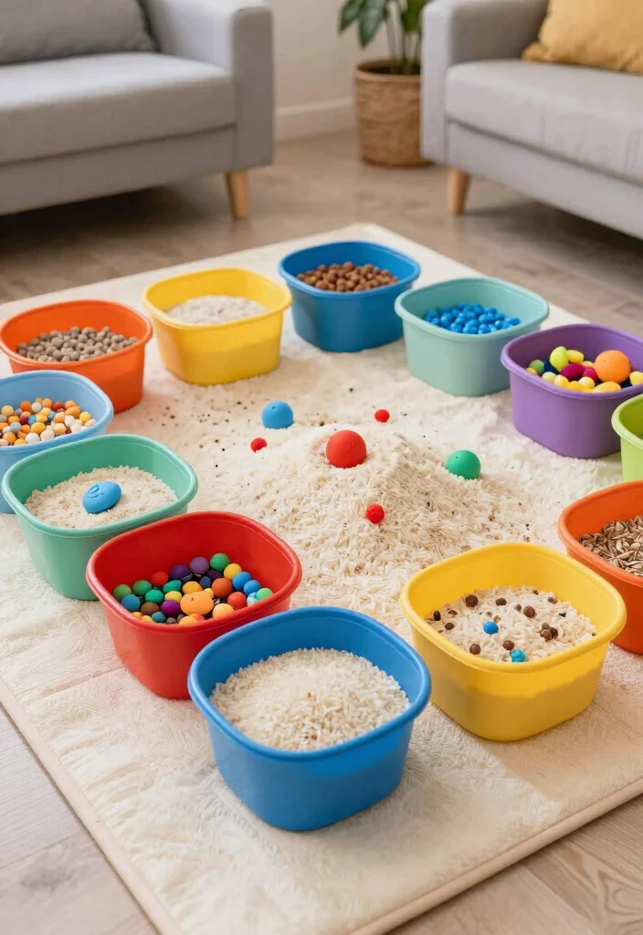 12 Kids Living Room Ideas with Durable Style 8. Sensory Play Areas 0