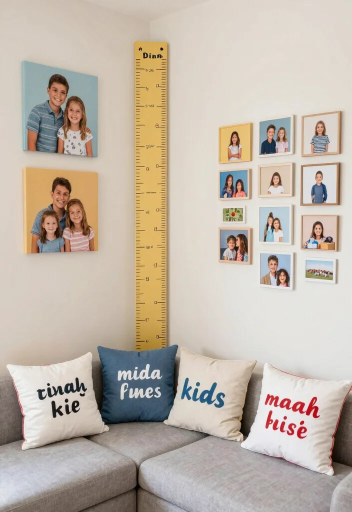 12 Kids Living Room Ideas with Durable Style 9. Personalized Touches 0