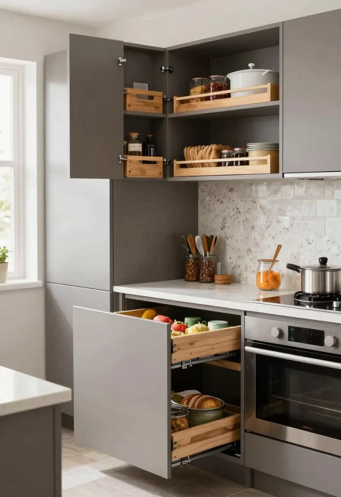 12 Kitchen Cabinet Ideas for Storage and Layout 26 12 Kitchen Cabinet Ideas for Storage and Layout 6. Customizable Cabinet Features 0 1