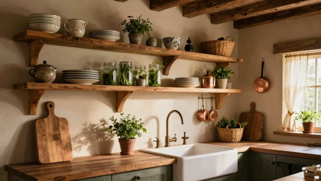 12 Kitchen Shelving Decor Ideas That Look Styled