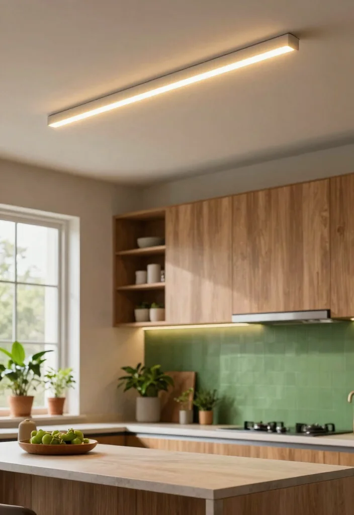 12 Kitchen Track Lighting Ideas for Modern Function 2. Eco Friendly LED Options 0