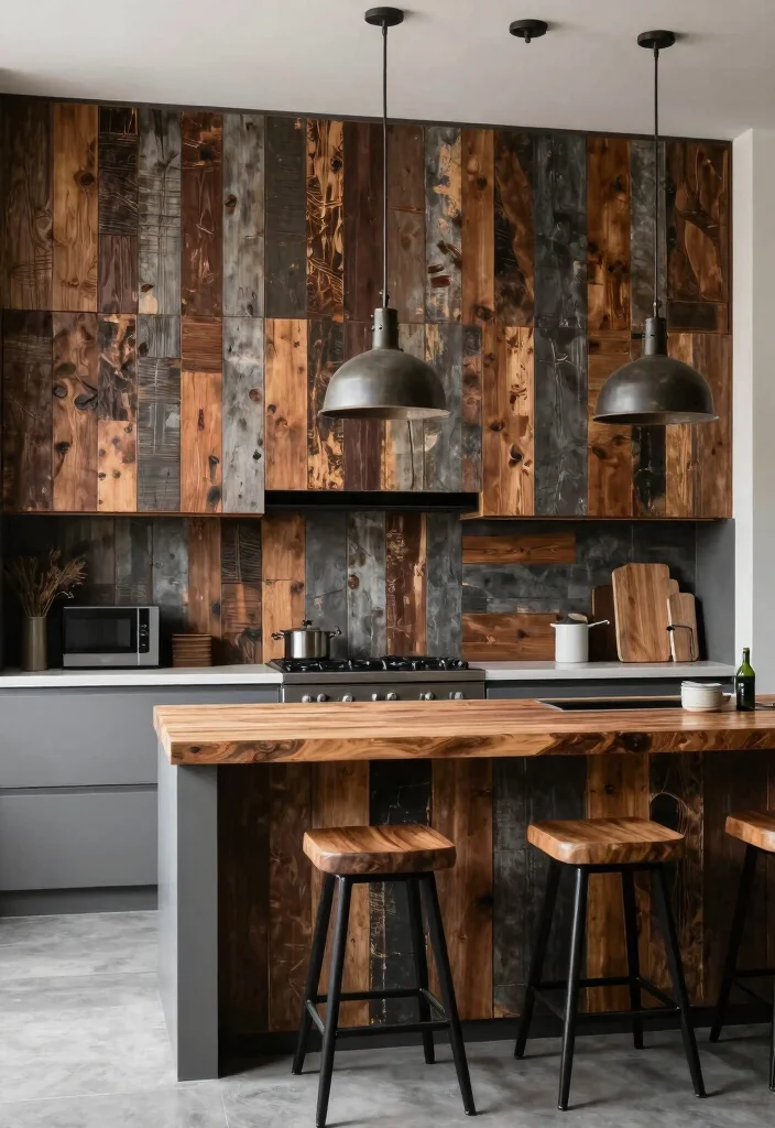 12 Kitchen Wall Paneling Ideas for Added Dimension 3 12 Kitchen Wall Paneling Ideas for Added Dimension 3. Rustic Reclaimed Wood 0