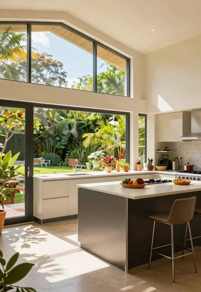 12 Kitchen Window Ideas to Maximize Natural Light 24 12 Kitchen Window Ideas to Maximize Natural Light 4. Opt for Large Windows 0