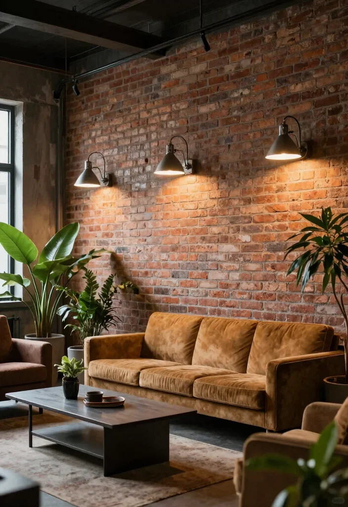 12 Living Room Wall Light Ideas for Soft Ambience 12 12 Living Room Wall Light Ideas for Soft Ambience 2. Vintage Industrial Wall Lights 0