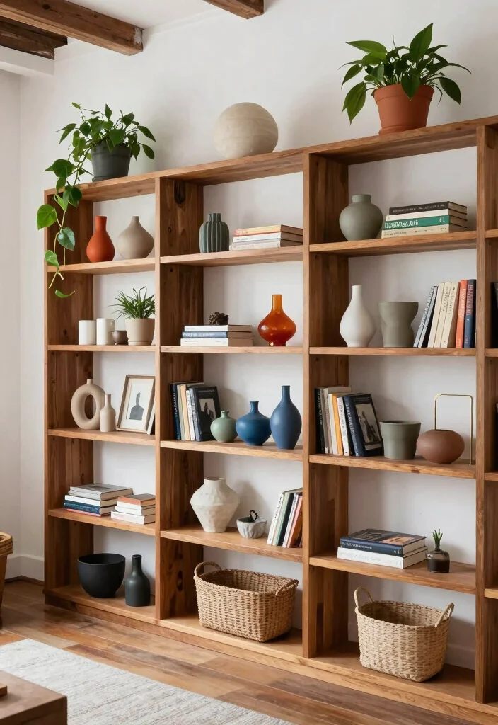 12 Loft Living Room Ideas with Open Air Style 50 12 Loft Living Room Ideas with Open Air Style 10. Open Shelving Displaying the Everyday 0