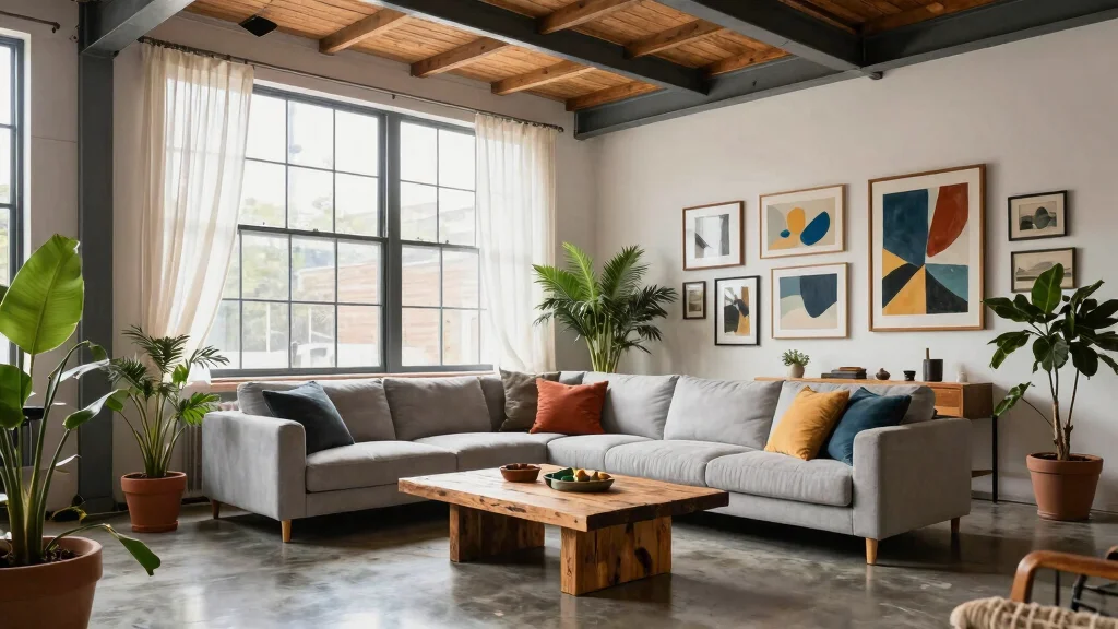 12 Loft Living Room Ideas with Open Air Style