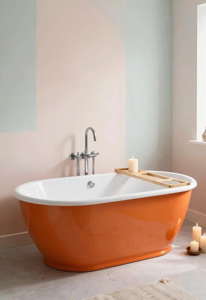 12 MCM Bathroom Ideas with Retro Modern Charm 6. Unique Bathtubs 0