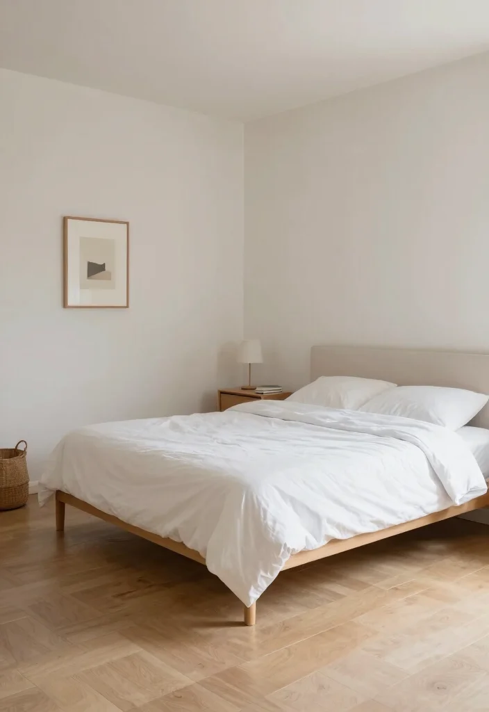 12 Minimalistic Bedroom Ideas for a Calm Clean Look 4. Clutter Free Zones 0
