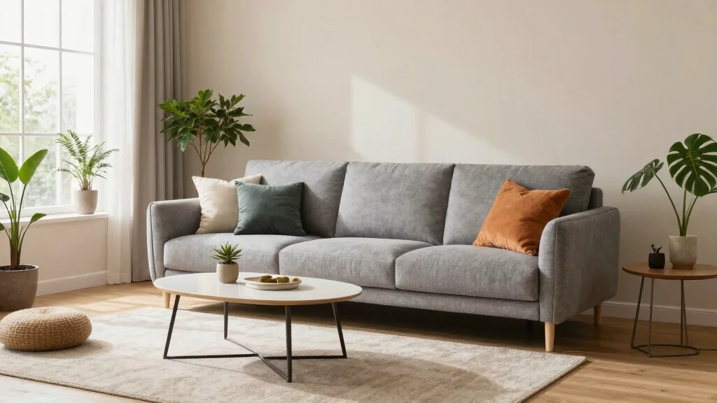 12 Modern Grey Couch Living Room Ideas That Feel Sleek