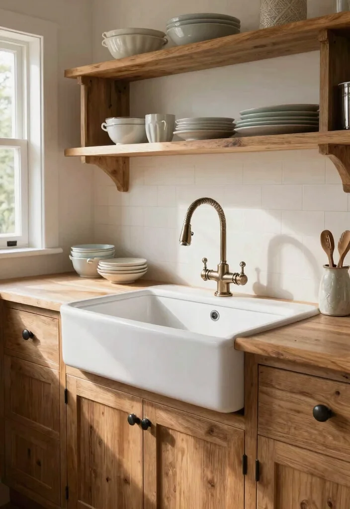 12 Old Kitchen Ideas to Refresh a Dated Space 15 12 Old Kitchen Ideas to Refresh a Dated Space 5. Farmhouse Sink 0