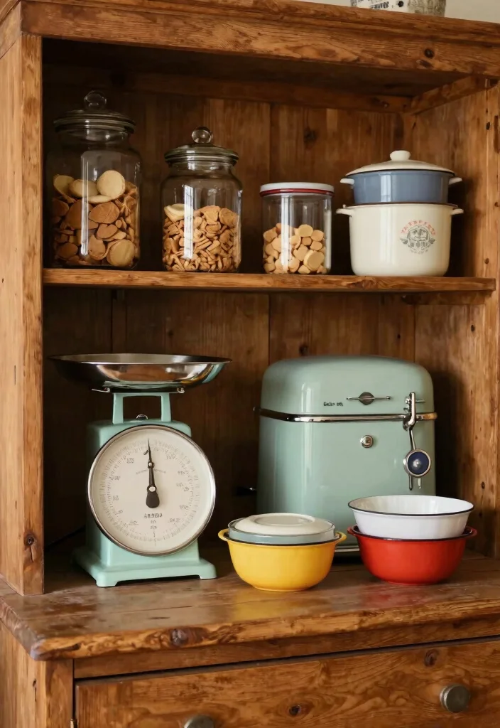 12 Pioneer Woman Kitchen Ideas with Cozy Color 5. Vintage Kitchen Decor 0