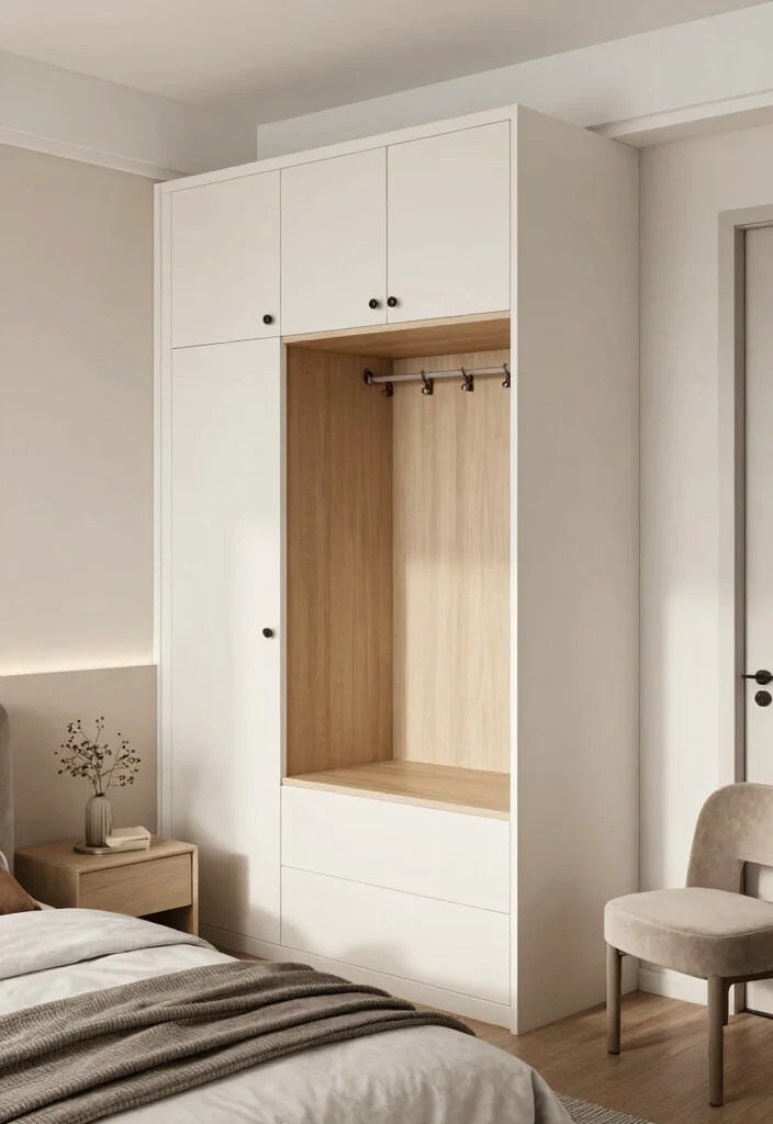 12 Small Bedroom Wardrobe Ideas for Better Organization 11. Custom Built Wardrobes 0