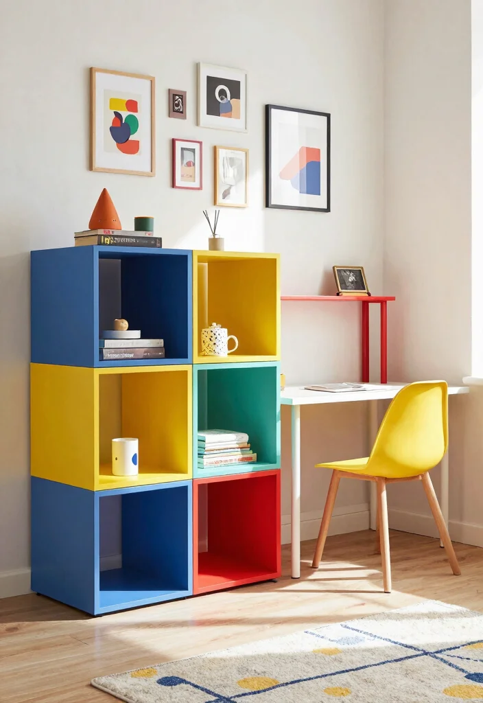 12 Teen Boys Bedroom Ideas with Cool Functional Design 4. Modular Furniture for Flexibility 0