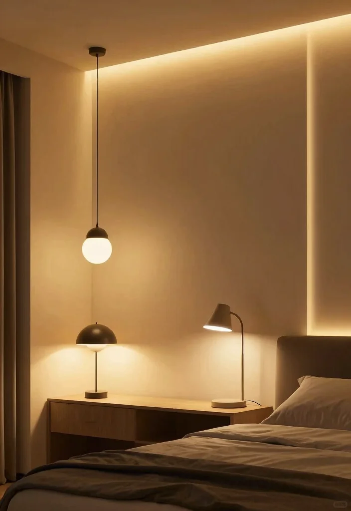 12 Teen Boys Bedroom Ideas with Cool Functional Design 8. Smart Lighting Solutions 0