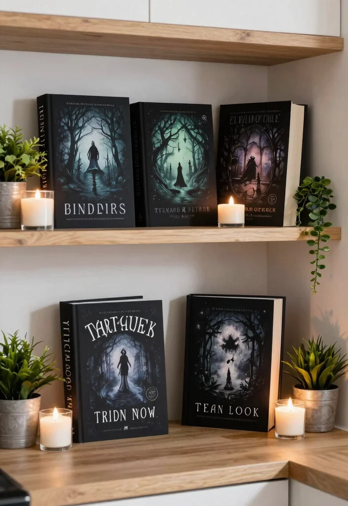 12 Witchy Kitchen Ideas with Dark Moody Vibes 51 12 Witchy Kitchen Ideas with Dark Moody Vibes 11. Dark Themed Cookbooks 0