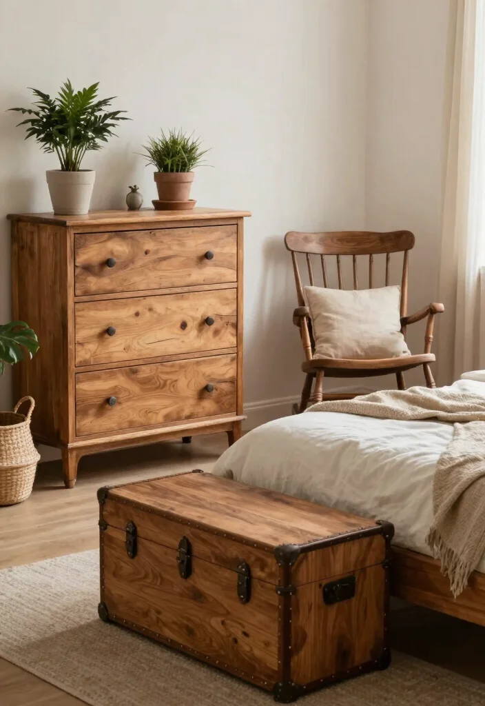 12 Wood Bedroom Ideas for Natural Warm Styling 23 12 Wood Bedroom Ideas for Natural Warm Styling 3. Cozy Wooden Furniture Designs 0