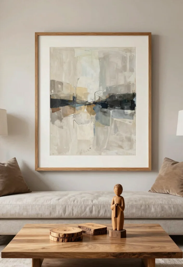 12 Wood Living Room Ideas with Natural Texture 8. Incorporate Wooden Accents 0