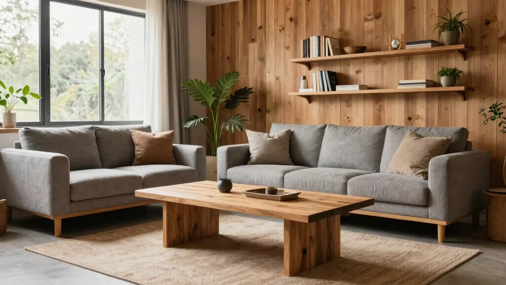 12 Wood Living Room Ideas with Natural Texture